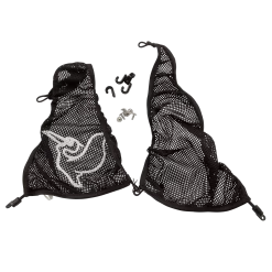 Pelican Black & White Mesh Deck Cover